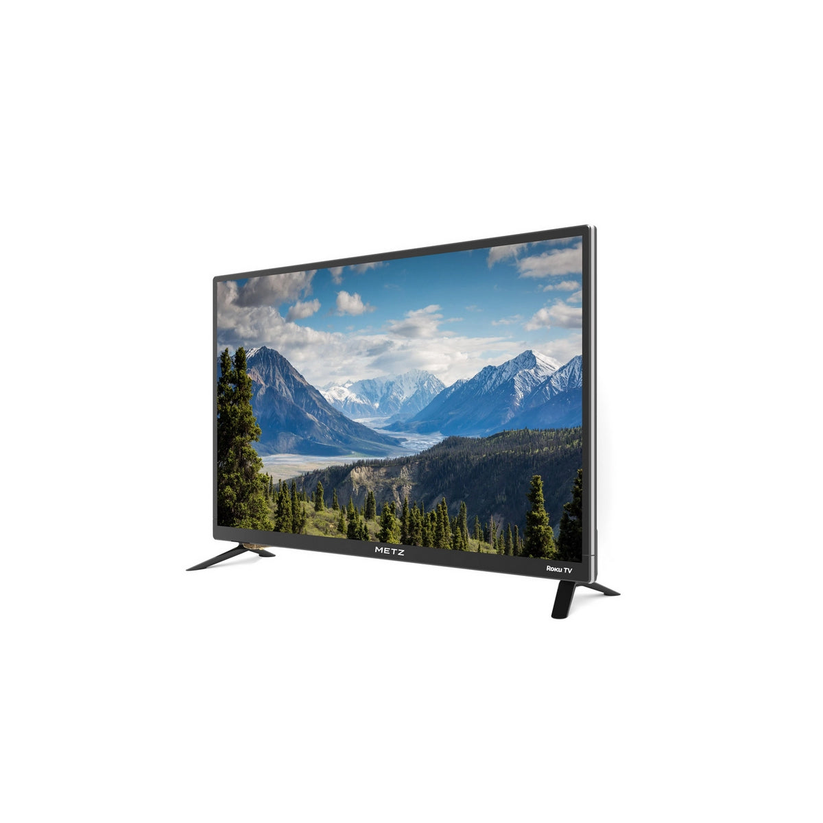 Metz 24MTD6100Y/UK 23.6" Direct LED Roku Smart TV - Black