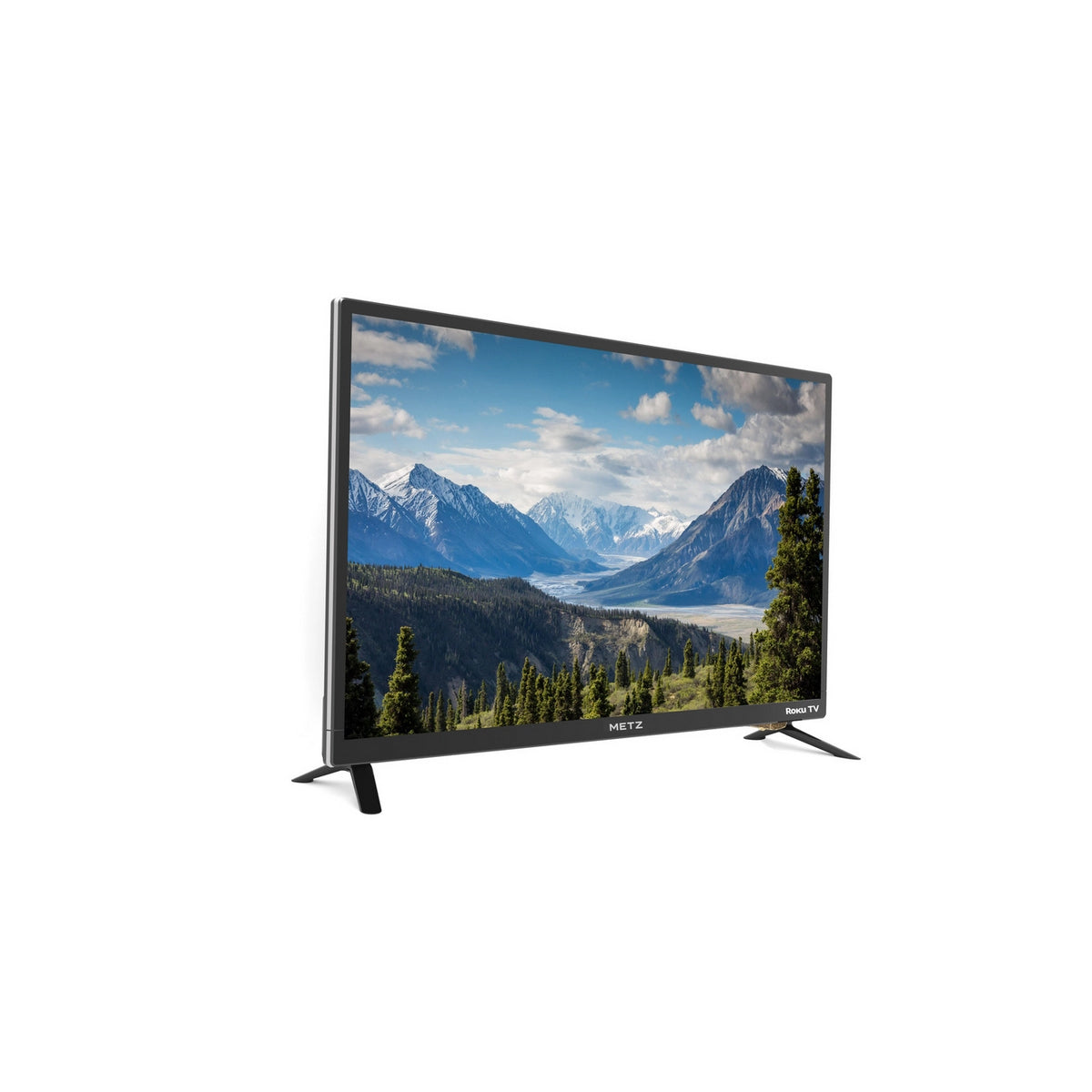 Metz 24MTD6100Y/UK 23.6" Direct LED Roku Smart TV - Black