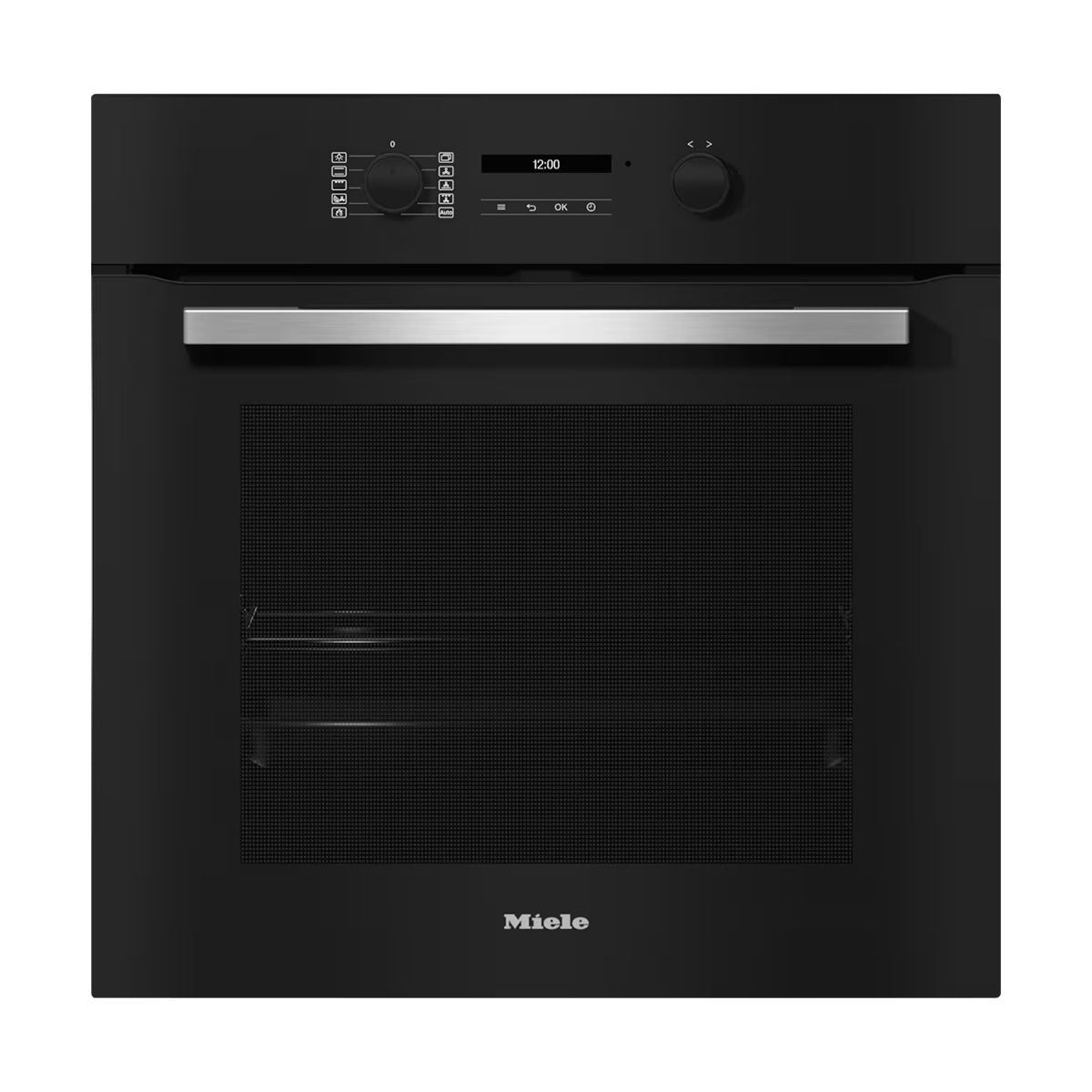 Miele H2766-1-BP 125 Edition Built-In Oven With AirFry Function, Pyrolytic Cleaning, 76 Litre, 59.5cm Wide - Obsidian Black