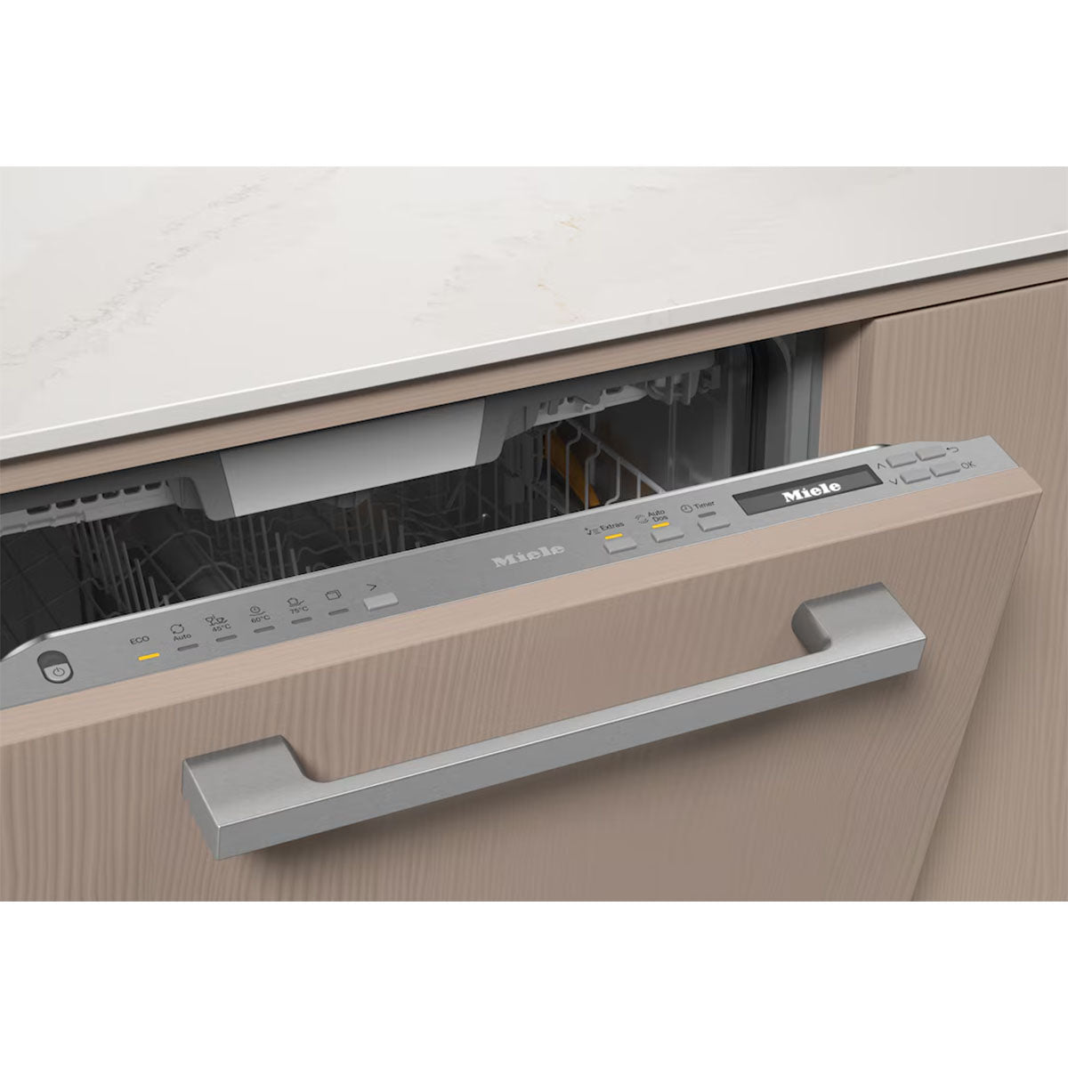 Miele G7085-SCVI-XXL Gold Fully-Integrated Dishwasher, AutoDos, 14 Place Settings, 59.8cm Wide - Stainless Steel