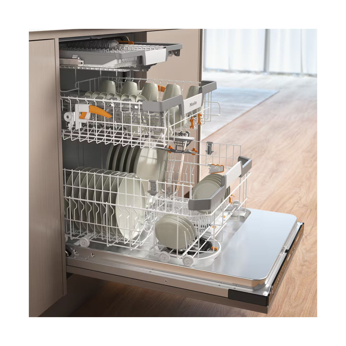 Miele G 7655 SCVI-XXL Fully Integrated Dishwasher, AutoDos, 14 Place Settings - 59.8cm Wide