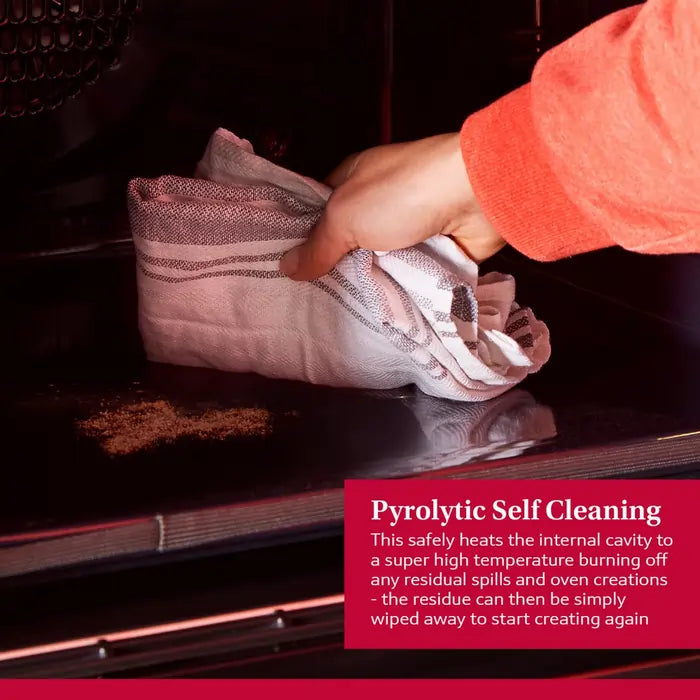 Neff B2DCG7AK3B 59.4cm Built-in Electric Single Oven, Black