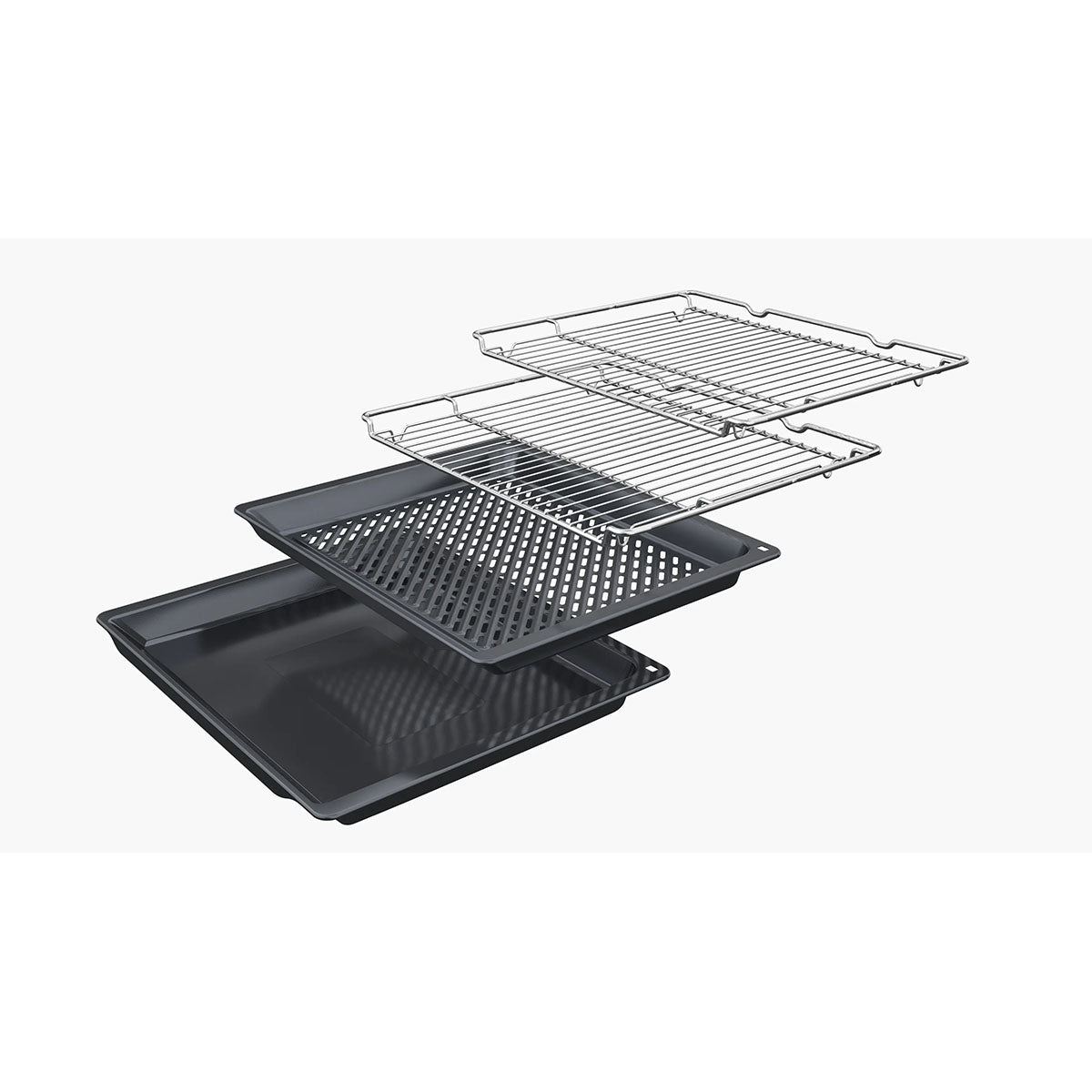 NEFF C29MY7MY0 N 90 Built-In Compact Oven With Microwave Function, 45 Litre, 900W, 59.6cm Wide - Black, Flex Design