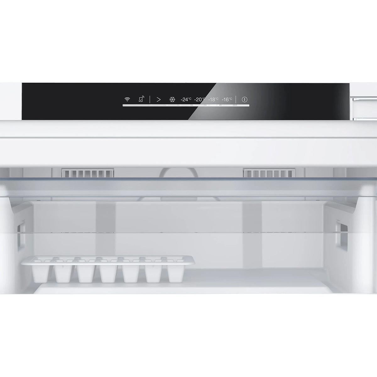 NEFF GU7212FE0G N 50 Built-Under Freezer, 85 Litre, 3 Drawers, 59.8cm Wide - Flat Hinge, Right Reversible