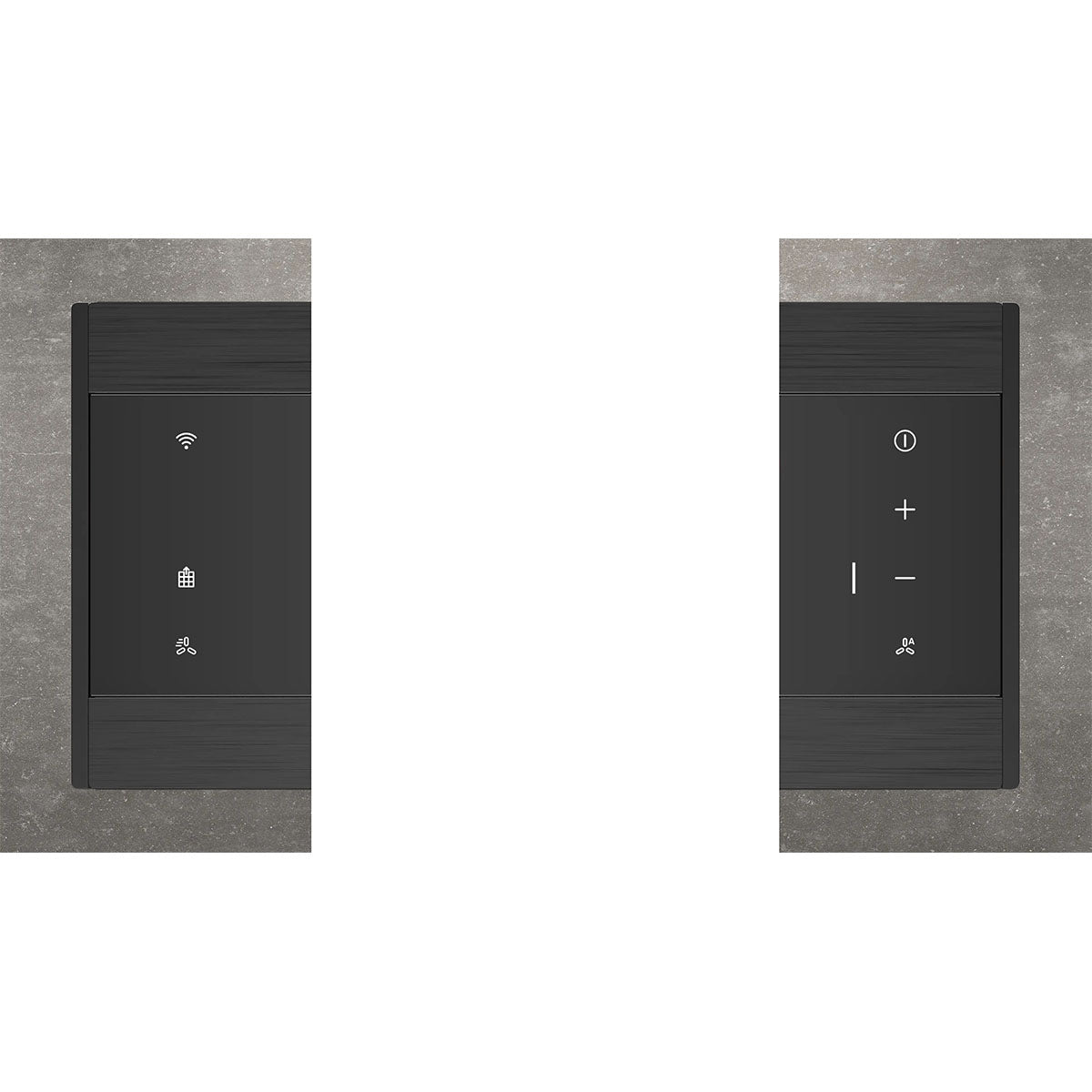 NEFF I88WMM1S7B N 90 Built-In Downdraft Hood, Guided Air Technology, 80.2cm Wide - Clear Glass, Black
