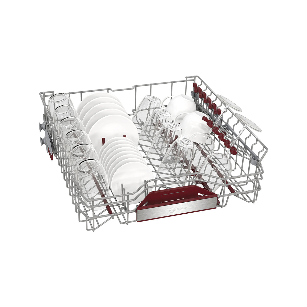 NEFF S187ZCX03G N 70 Fully-Integrated Dishwasher, 14 Place Settings - 59.8cm Wide