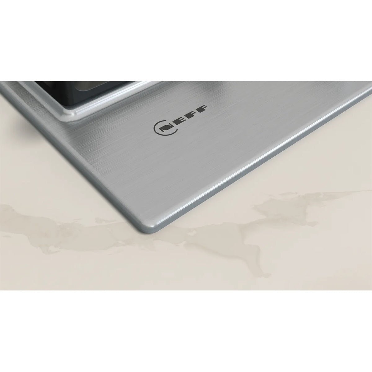 NEFF T26CIP8N0 N 70 Gas Hob, 4 Zones, Knob Ignition, 58.2cm - Stainless Steel