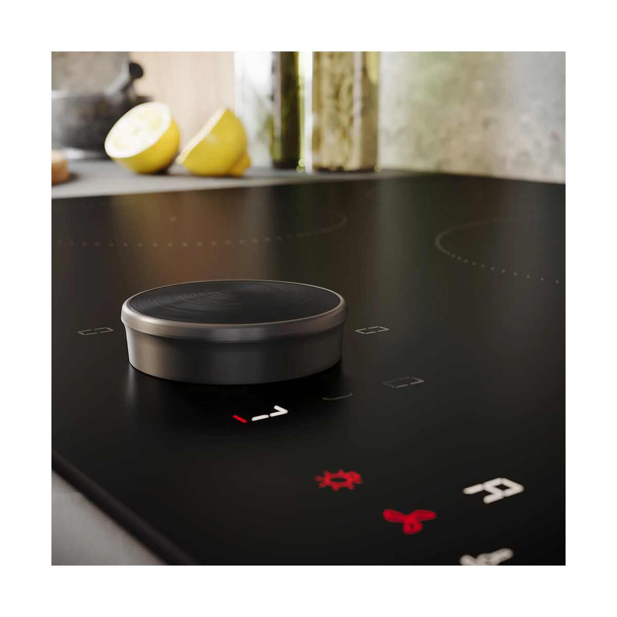 NEFF T68NUV4A0 N 90 Induction Hob, 5 Zones, Frameless, 80.2cm Wide - Matt Black