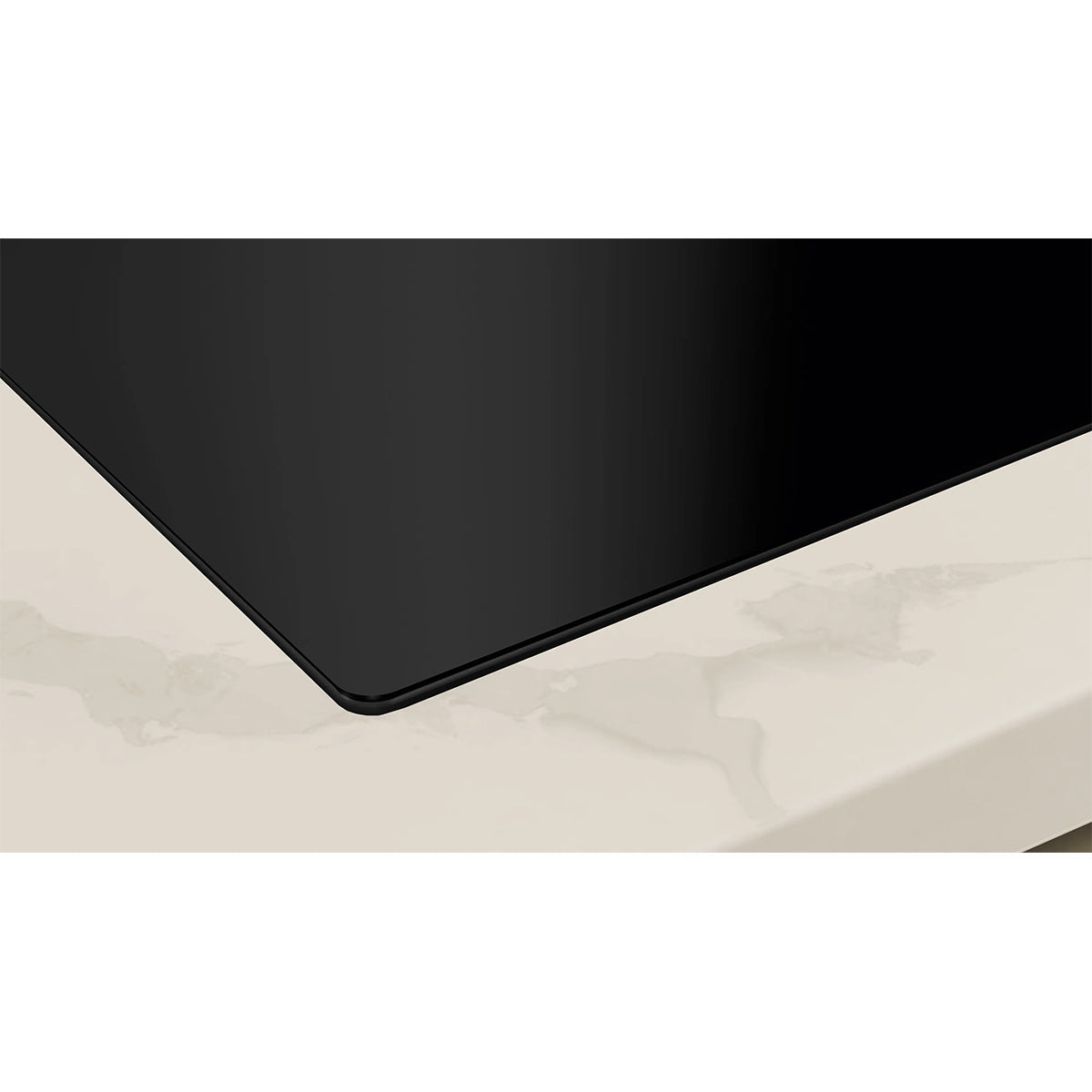 NEFF V58NHQ4L0 N 70 Induction Hob With Integrated Ventilation System, Surface Mount Without Frame, 4 Zones, 80.2cm Wide - Black