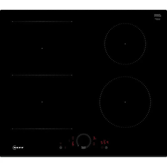 Neff T56FHS1L0 60cm Induction Hob, Black