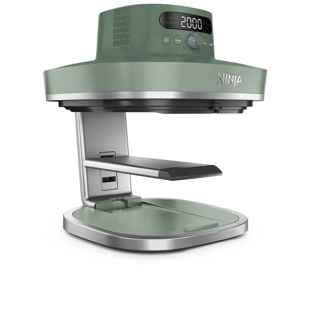 Ninja AS090UKGN CRISPi PRO 5-in-1 XL Glass Air Fryer, Moss Green