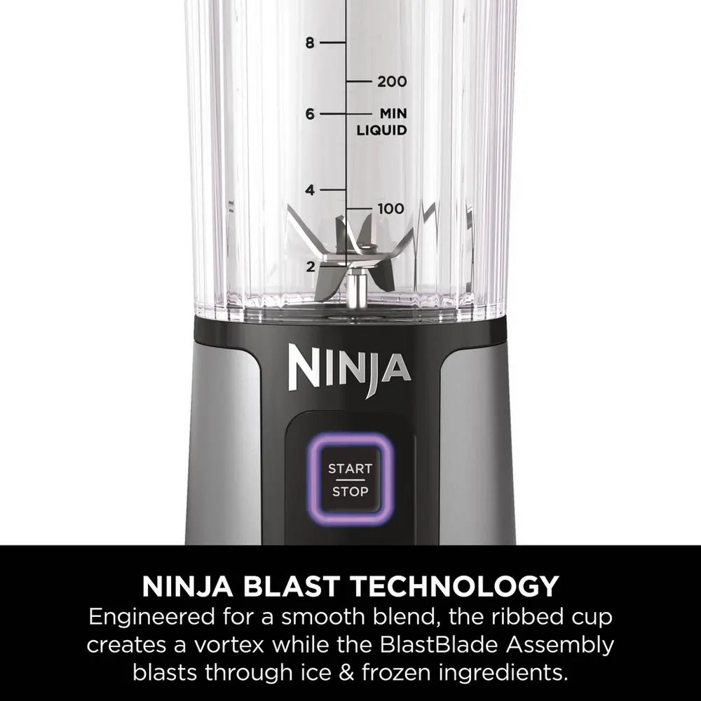 Ninja Blast BC151UKBK Cordless Portable Blender, Black