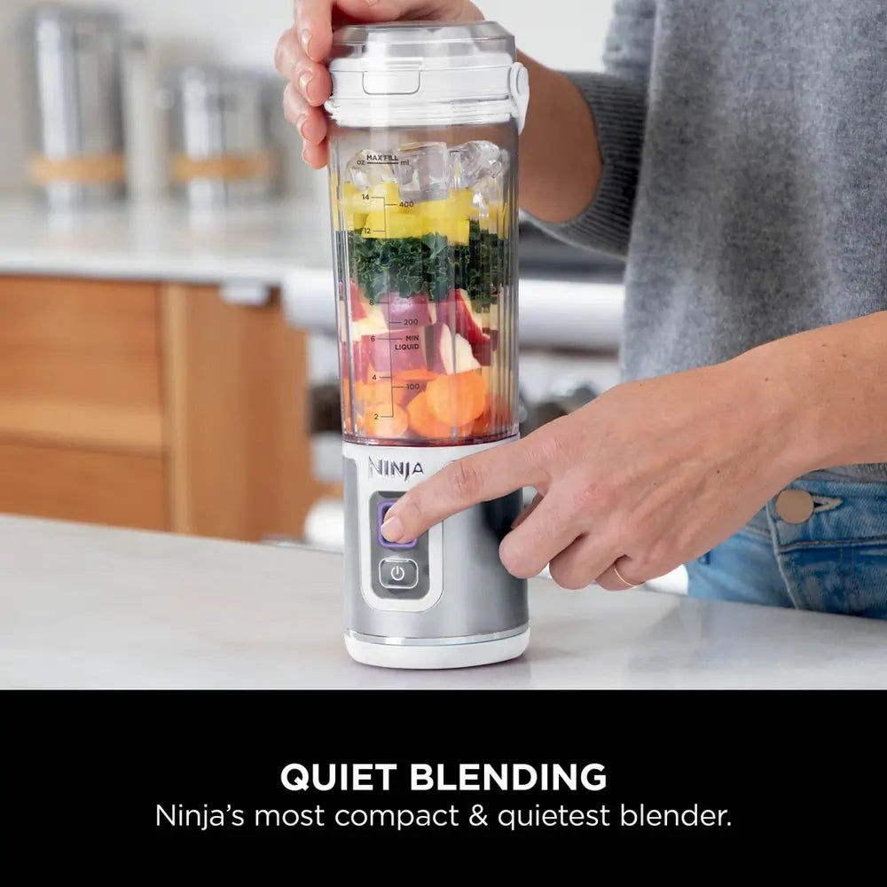 Ninja Blast BC151UKWH Cordless Portable Blender, White
