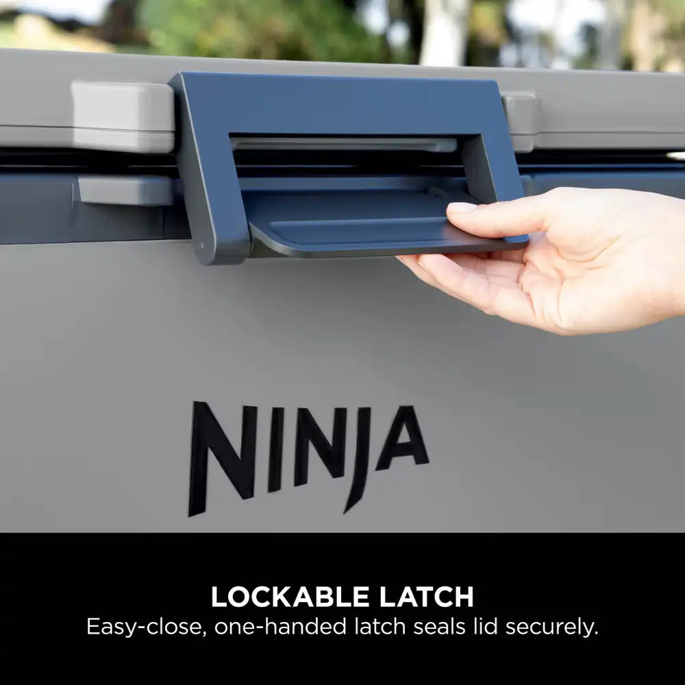 Ninja FB131UKGY FrostVault 28 Litre Hard Cooler with Dry Zone, Slate Grey - 43306287628511 