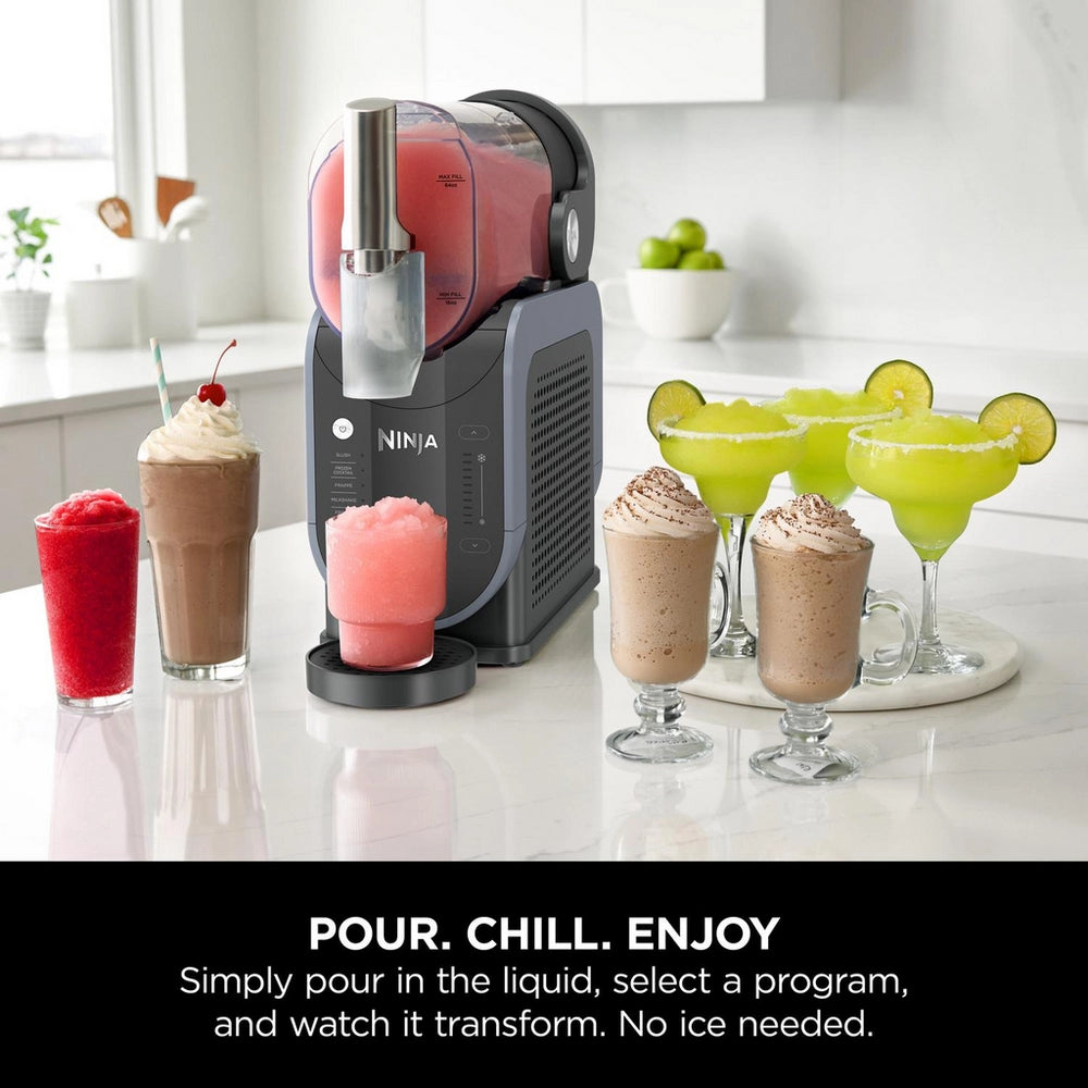 Ninja FS301UK SLUSHi Frozen Drink Maker - Arctic Blue, Grey - 73283992584565 