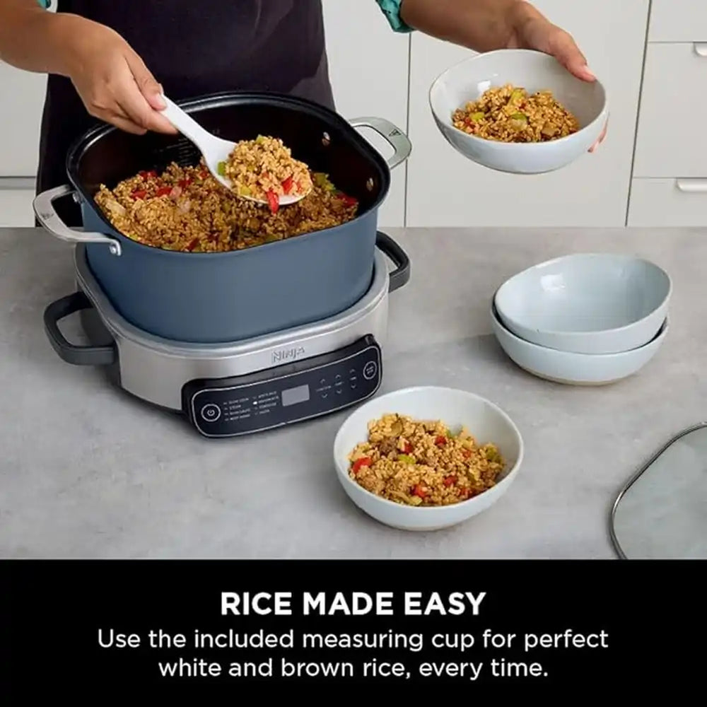 Ninja Foodi PossibleCooker MC1101UK 6 Litre 8-in-1 Slow Cooker/Multi-cooker, Midnight Blue - 43805763272927 