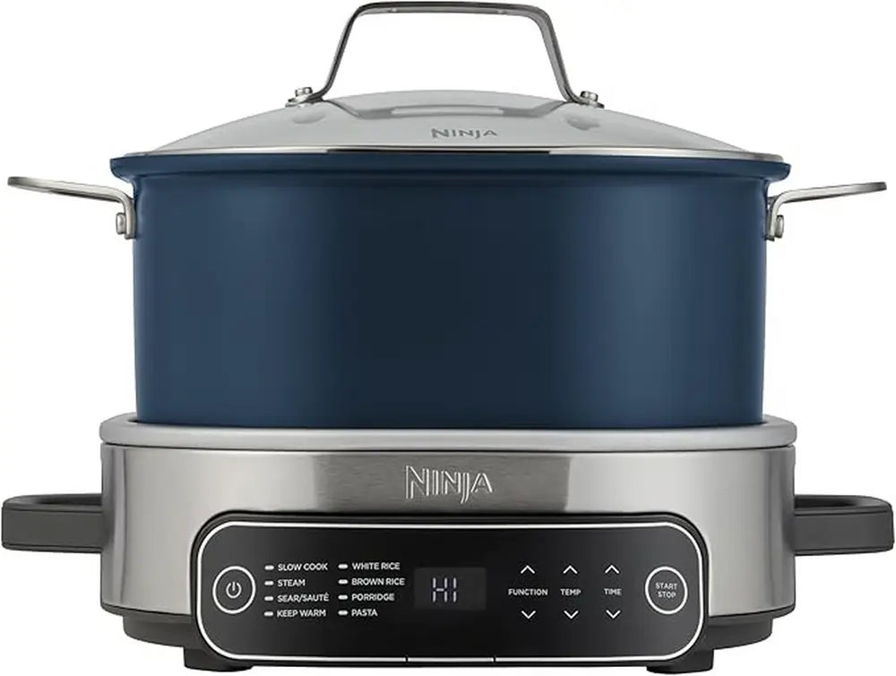 Ninja Foodi PossibleCooker MC1101UK 6 Litre 8-in-1 Slow Cooker/Multi-cooker, Midnight Blue - 43805763371231 