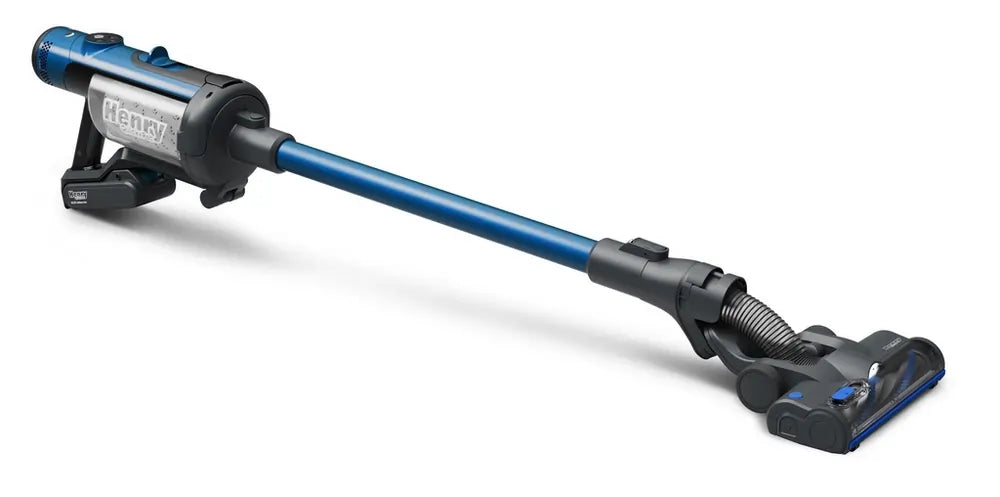 Numatic 916634 Henry Quick Pet Cordless Vacuum Cleaner With Up To 60 Minutes Run Time, Blue