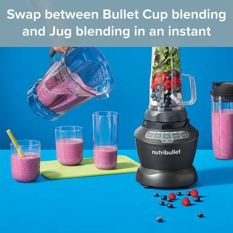Nutribullet NBC-12A Blender Combo, Dark Grey