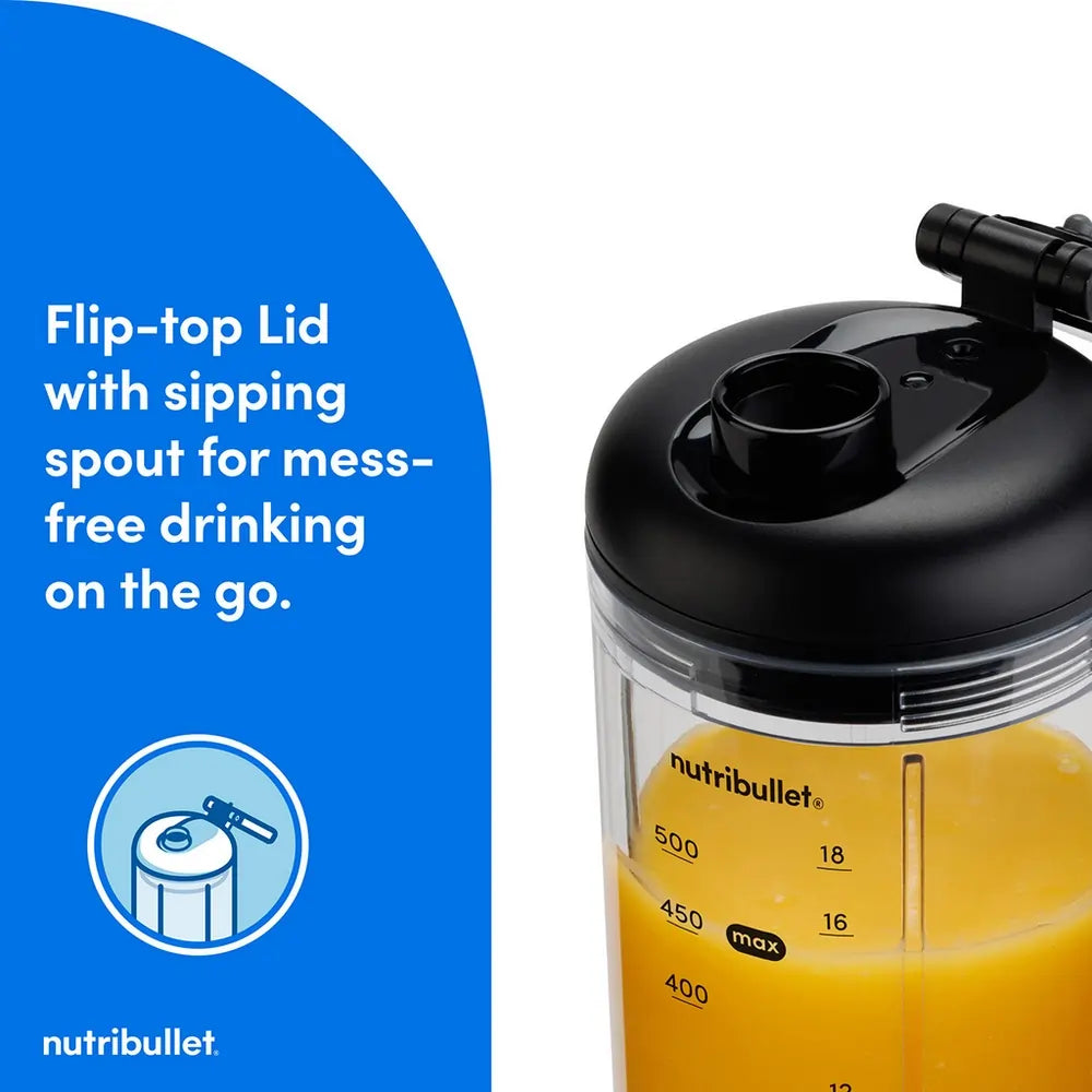 Nutribullet 02924 Flex Portable Blender, Black