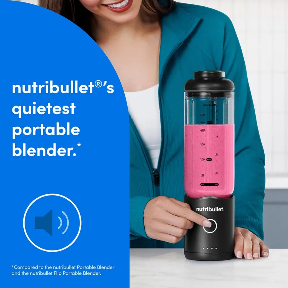Nutribullet 02924 Flex Portable Blender, Black