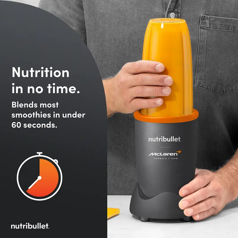 Nutribullet NB-201S McLaren Portable Blender, Grey