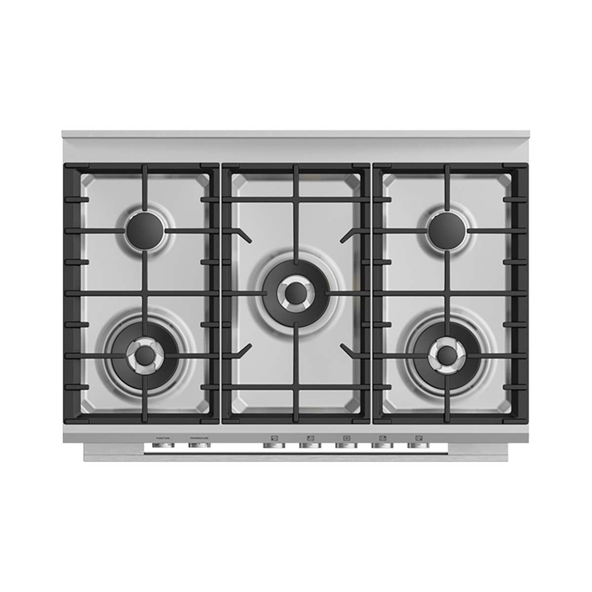 Fisher & Paykel OR90SDG4X1 Series 7 Contemporary Freestanding 5 Burner Dual Fuel Range Cooker, 89.7cm Wide - Stainless Steel