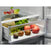 Thumbnail AEG ORC5S331EX Freestanding 70/30 Fridge Freezer Frost Free,Silver,E Rated- 43724660048095