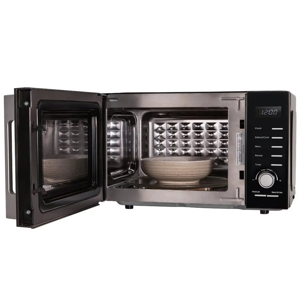 Russell Hobbs RHM2348B 900W 23 Litre Solo Microwave Oven, Black - 43540243939551 