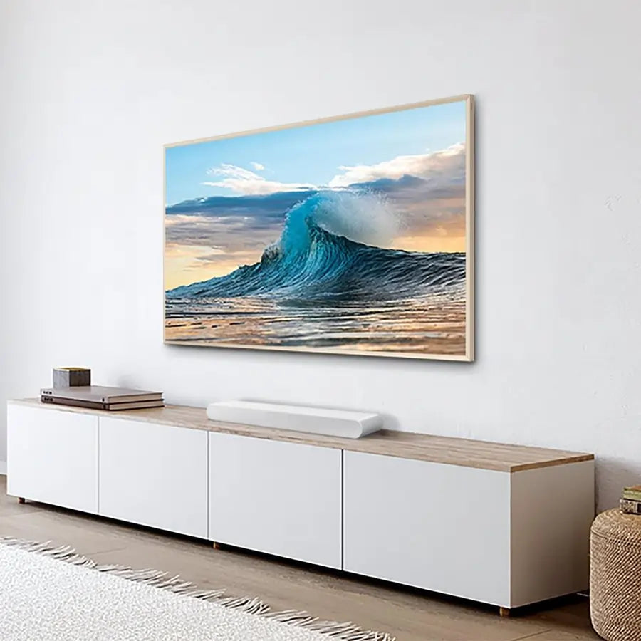 Samsung HWS61DXU 200W 5.0ch All-in-One Wireless Soundbar, White - 42983623131359 
