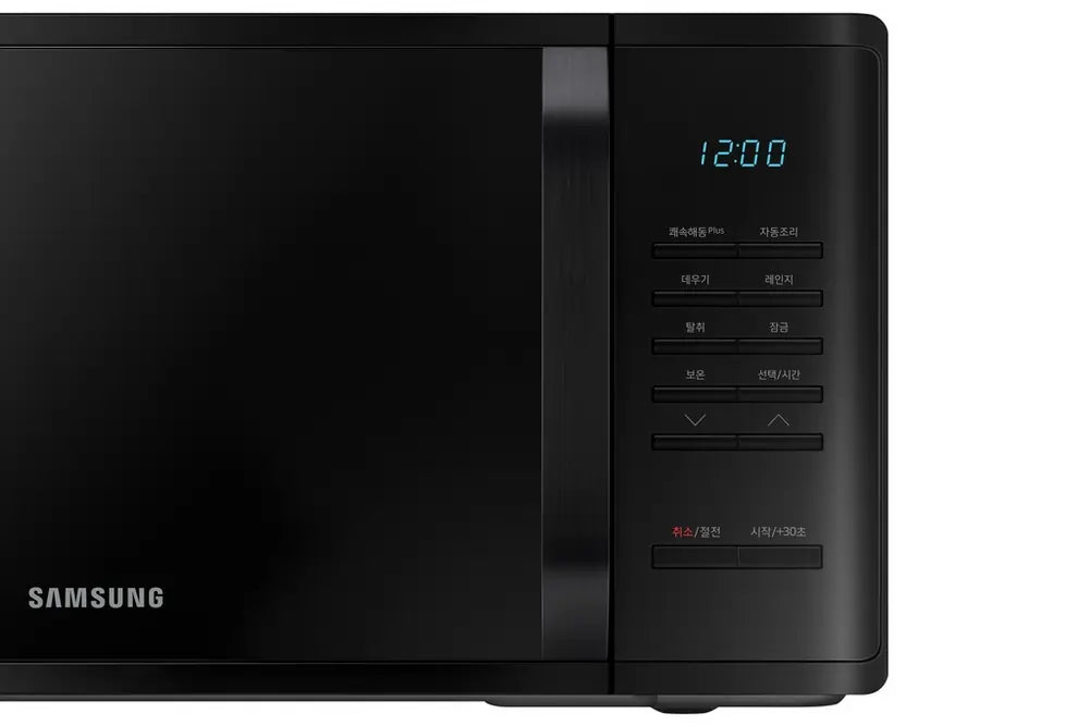 Samsung MS23K3515AK 23 Litre 800W Solo Microwave Oven With Triple Distribution System, Black - 73958453248373 