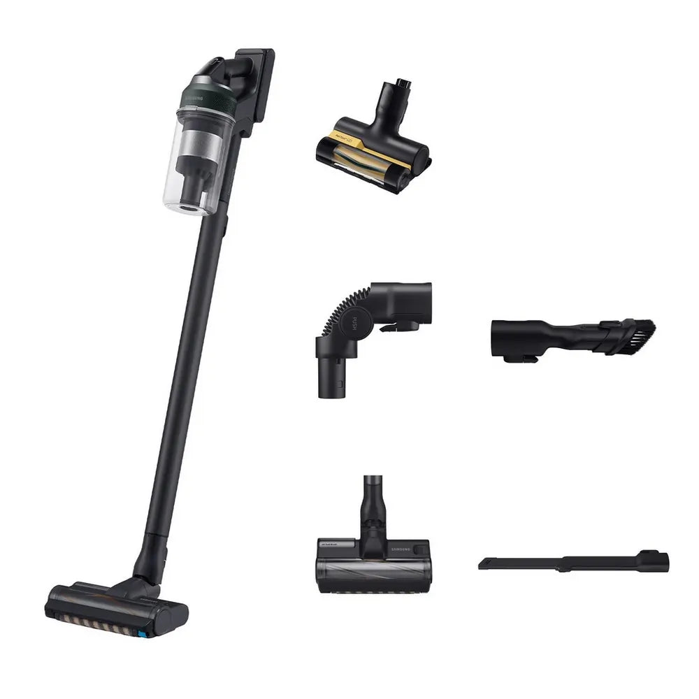 Samsung VS20C8522TN/EU Jet 85 Cordless Pet Vacuum Cleaner With Up To 60 Mins Run Time, Woody Green