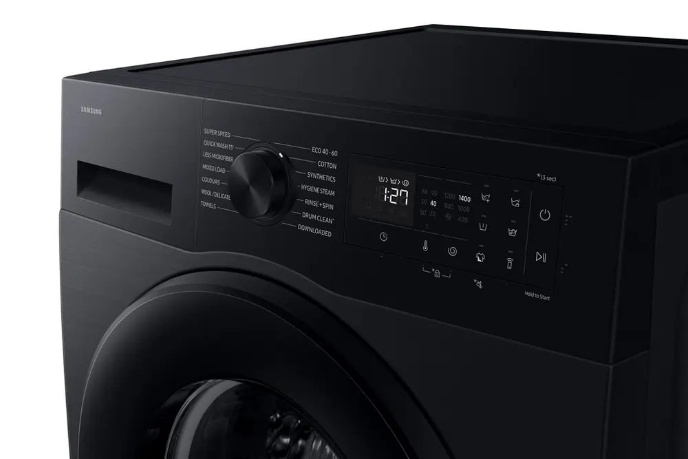 Samsung WW10FG5U34ABEU 10kg 1400 Spin Washing Machine, Black