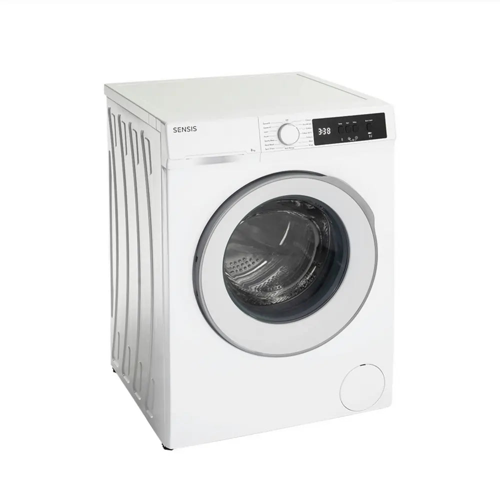 Sensis WMF01814AW 8kg 1400 Spin Washing Machine, White - 73157336793461 