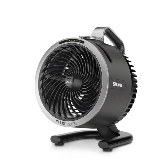 Shark FA050UK FlexBreeze HydroGo Outdoor & Indoor Misting Fan - Cool Grey, Charcoal