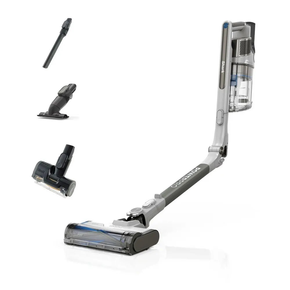 Shark IZ380UKT PowerPro Pet Cordless Stick Vacuum Cleaner With Up To 60 Minutes Run Time, Java Metallic
