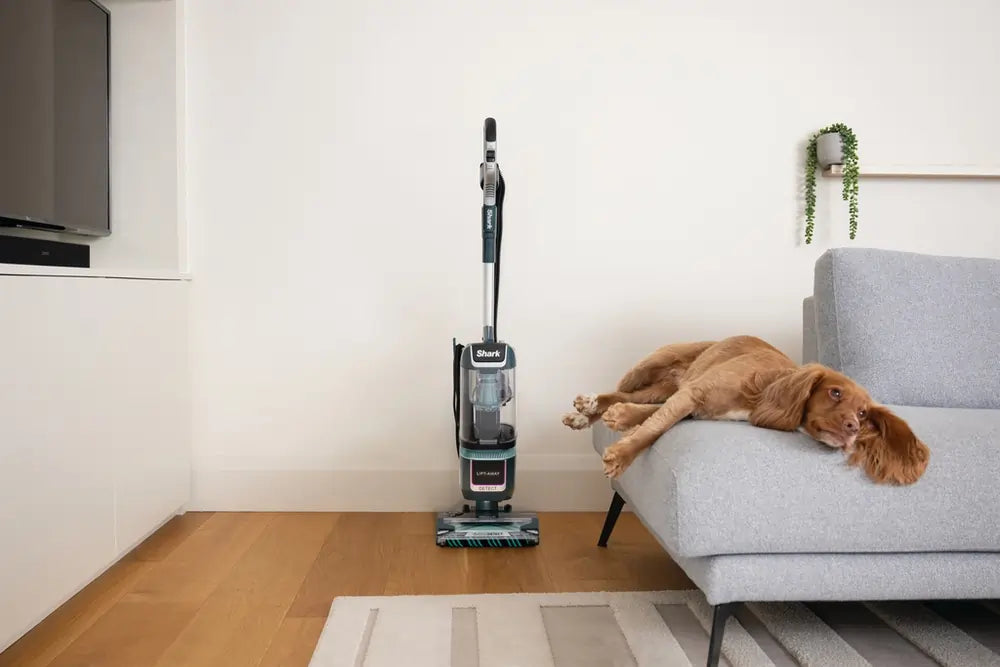 Shark LA791UKT Detect Pet Pro Bagless Upright Corded Vacuum Cleaner, Adriatic Teal / Silver
