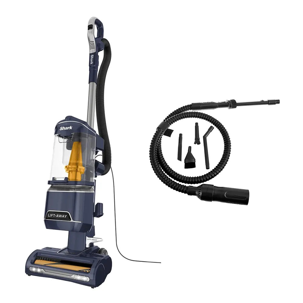 Shark NZ691UKKIT Upright Vacuum Cleaner with Home & Car Detail Accessory Kit, Royal Grey