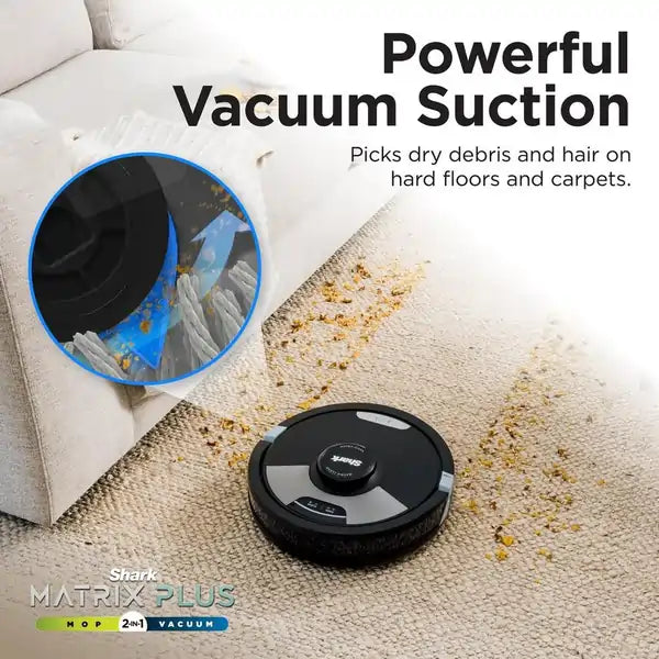 Shark RV2620WAUK 1.8 Litre Dust Capacity Self-Emptying Robot Vacuum Cleaner - 43043533324511 