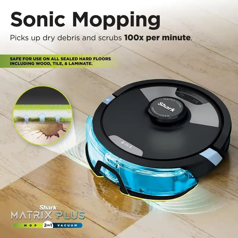 Shark RV2620WAUK 1.8 Litre Dust Capacity Self-Emptying Robot Vacuum Cleaner - 43043533291743 