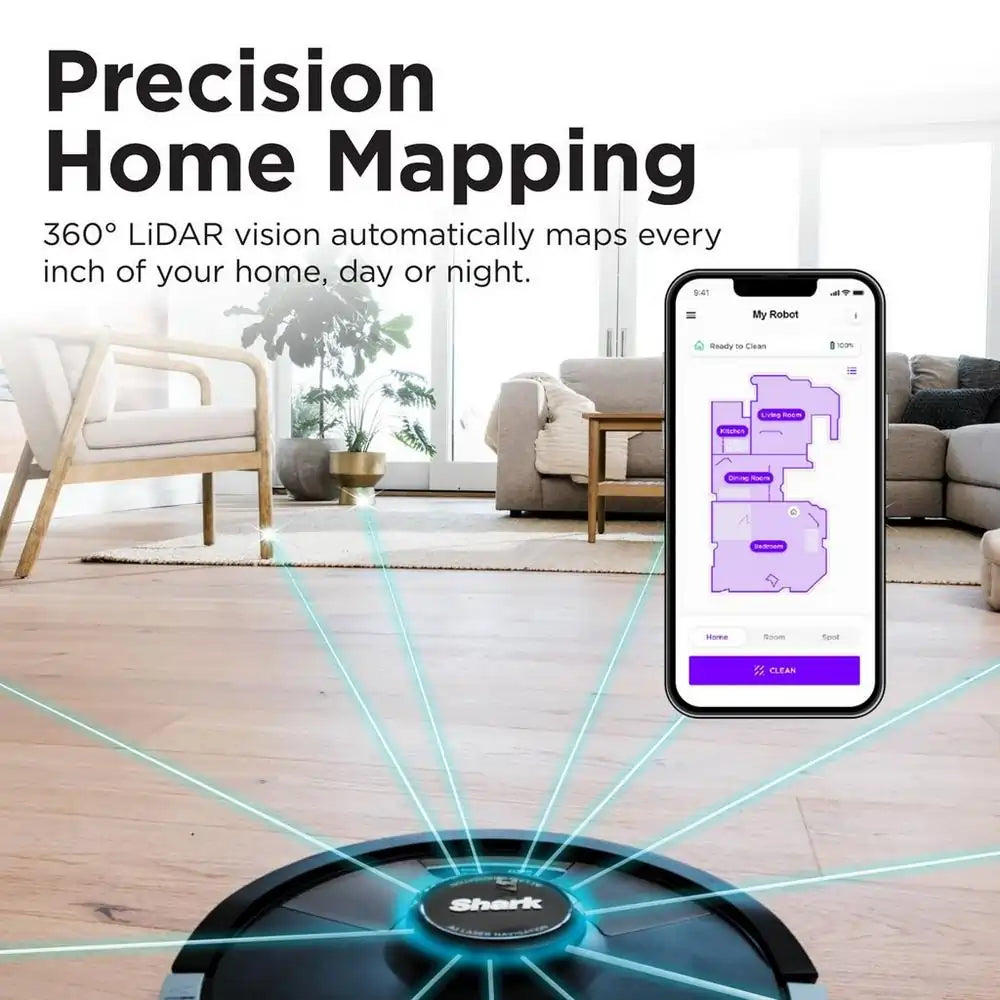 Shark RV2620WDUK Robot Vacuum Cleaner - - 43043144302815 