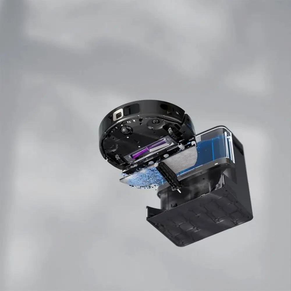 Shark RV2800YEUK PowerDetect NeverTouch 2-in-1 Self-Empty Robot Vacuum & Mop, Black - 71817895215477 