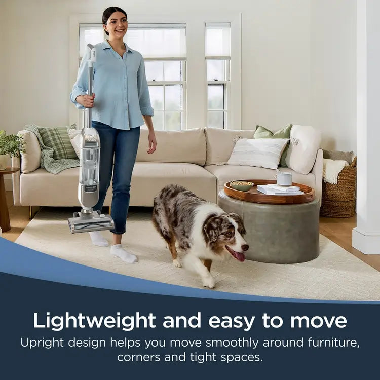 Shark SV2000UK Cordless Upright Vacuum Cleaner, Stone