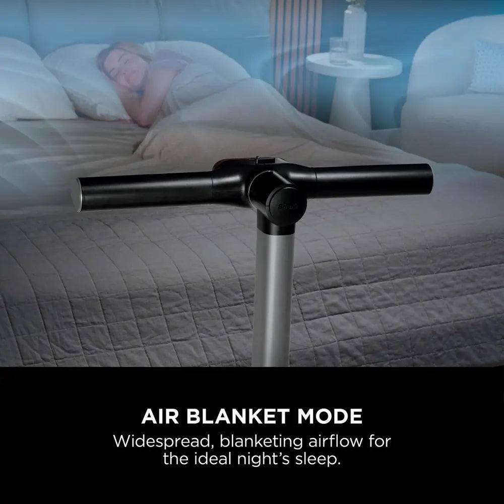 Shark TH200UK Fan & Heater, Charcoal