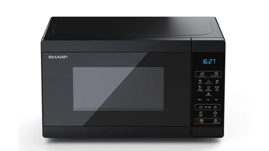 Sharp YCMS02UB 800W 20 Litre Microwave Oven, Black