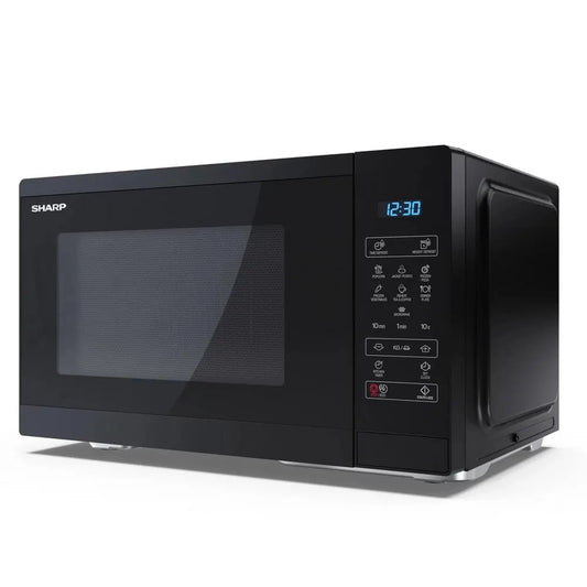 Sharp YCMS252AUB 900W 25 Litre Microwave Oven, Black