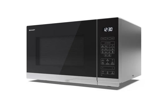 Sharp YCPC322AUS 32 Litre Combination Microwave Oven With Grill, Silver