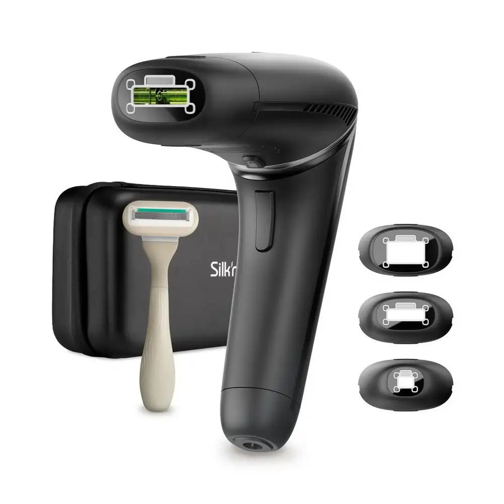 SILK'N SEV1PE1001 Hair Remover with Rotatable Head, Black - 43068147663071 