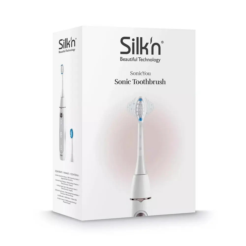 SILK'N SY1PE1W001 SonicYou Electric Toothbrush, White - 43319500112095 