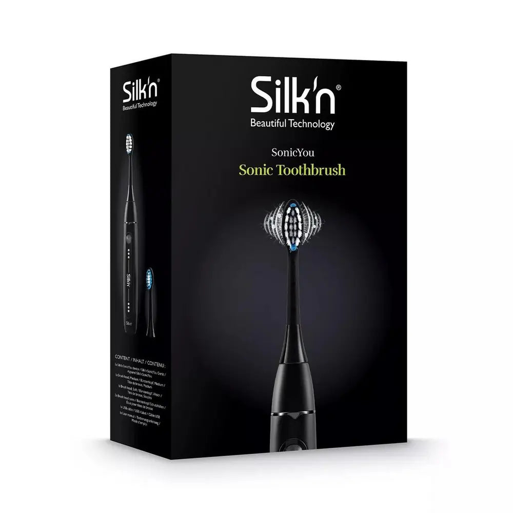 SILK'N SY1PE1Z001 SonicYou Electric Toothbrush, Matt Black - 43319575052511 